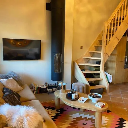 Soul Panoramic View, Fireplace, Parking Апартаменти Межев