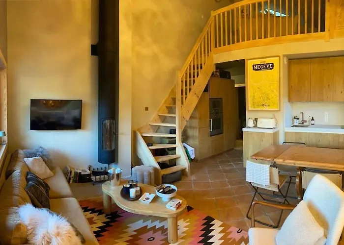 Soul Panoramic View, Fireplace, Parking * Megève